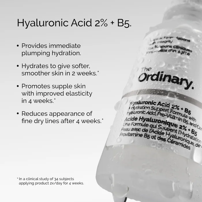 The Ordinary Hyaluronic Acid 2% + B5 The Ordinary Hyaluronic Acid 2% + B5 - Image 2